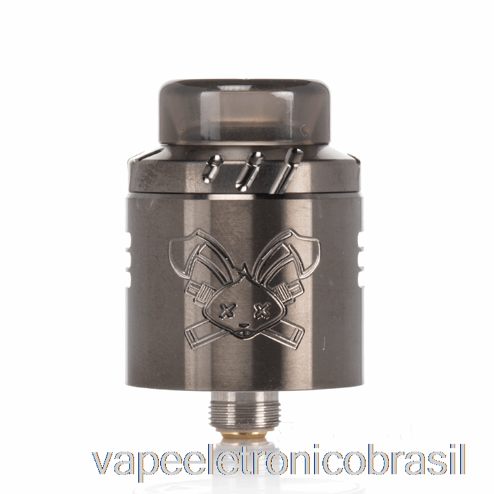 Vape Recarregável Hellvape Dead Coelho Solo 22mm Rda Gunmetal